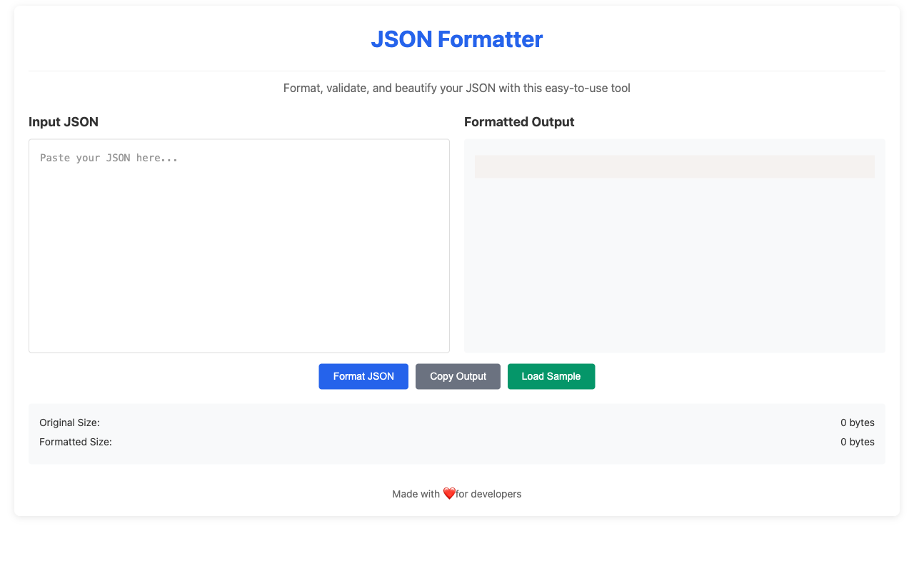 JSON Formatter featured image