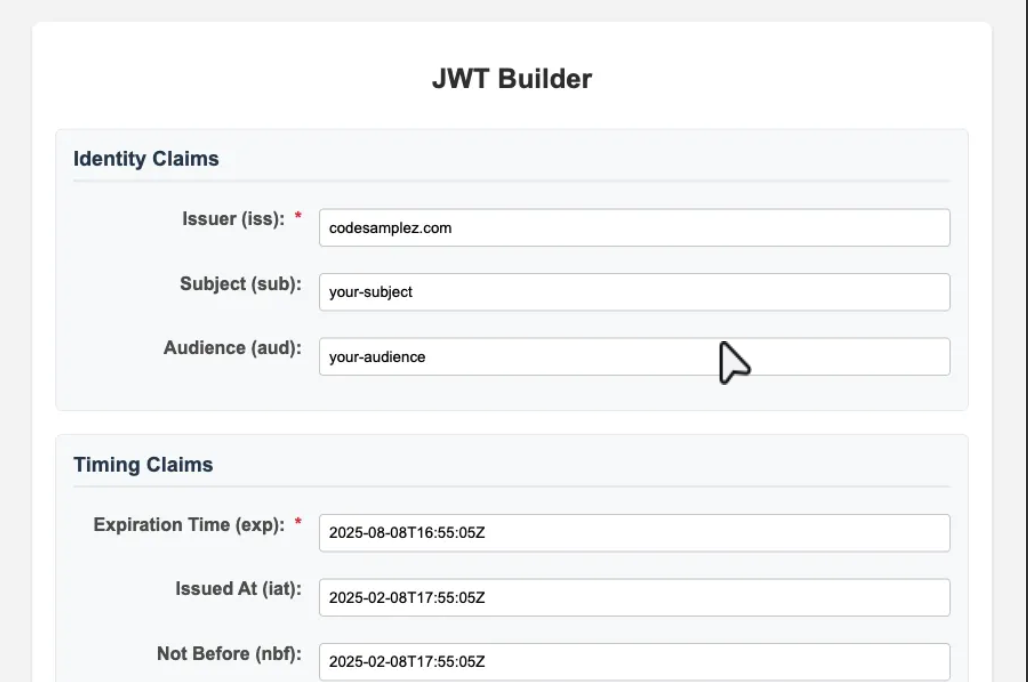 JWT Builder featured image