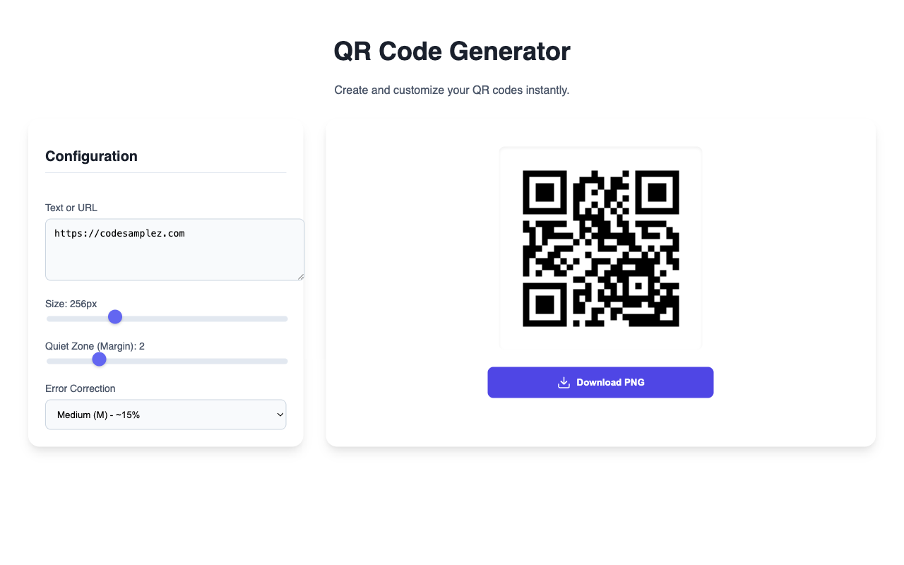 QR Code Generator featured image